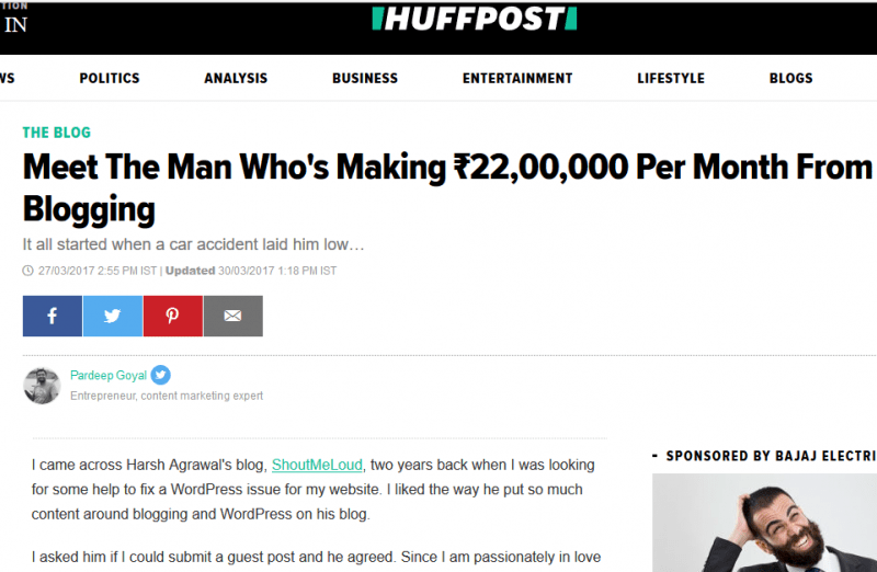 Finding-Paid-Freelance-Writing-Gigs-Through-GuestPosting-HuffingtonPost